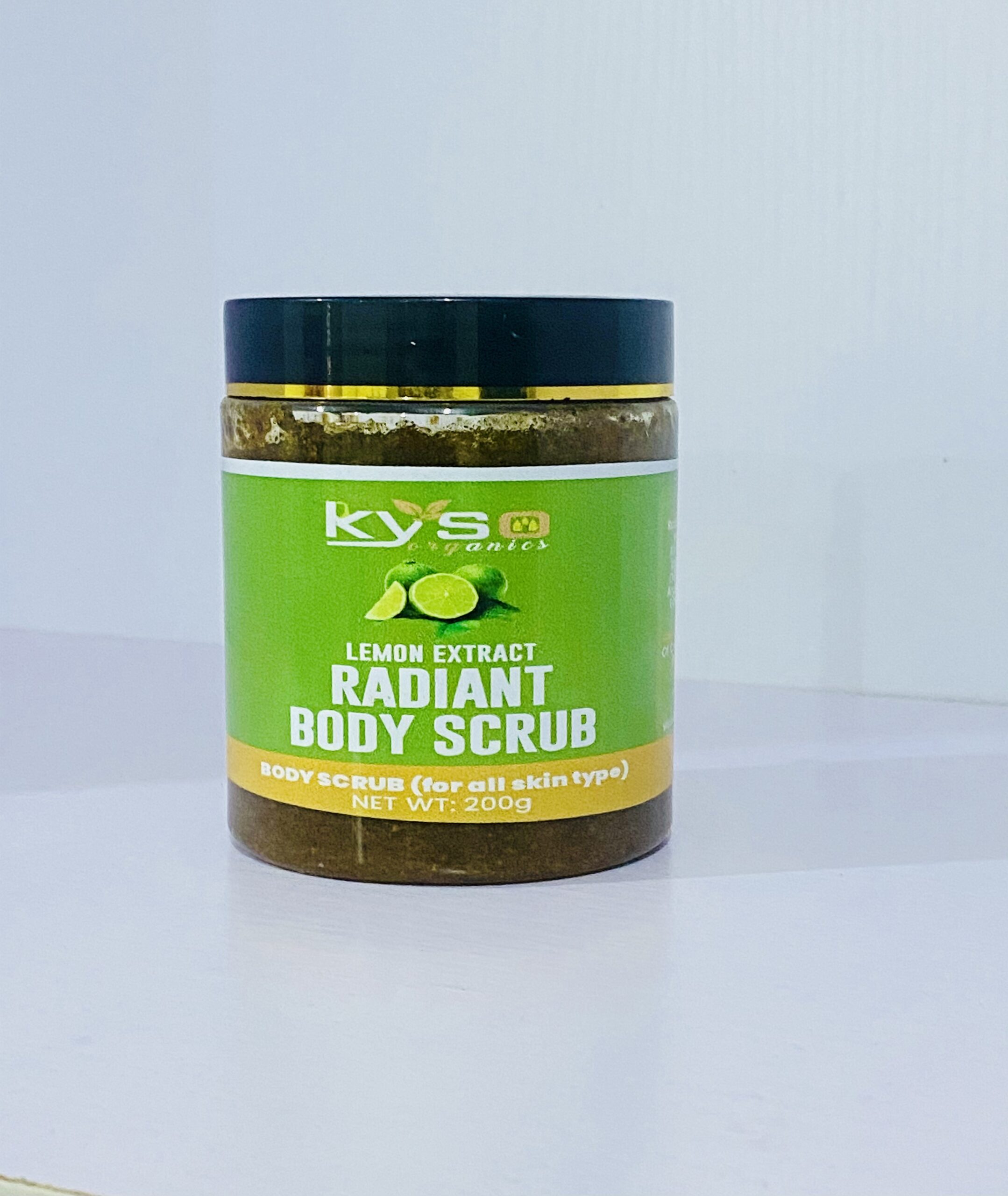 Smoothening body scrub